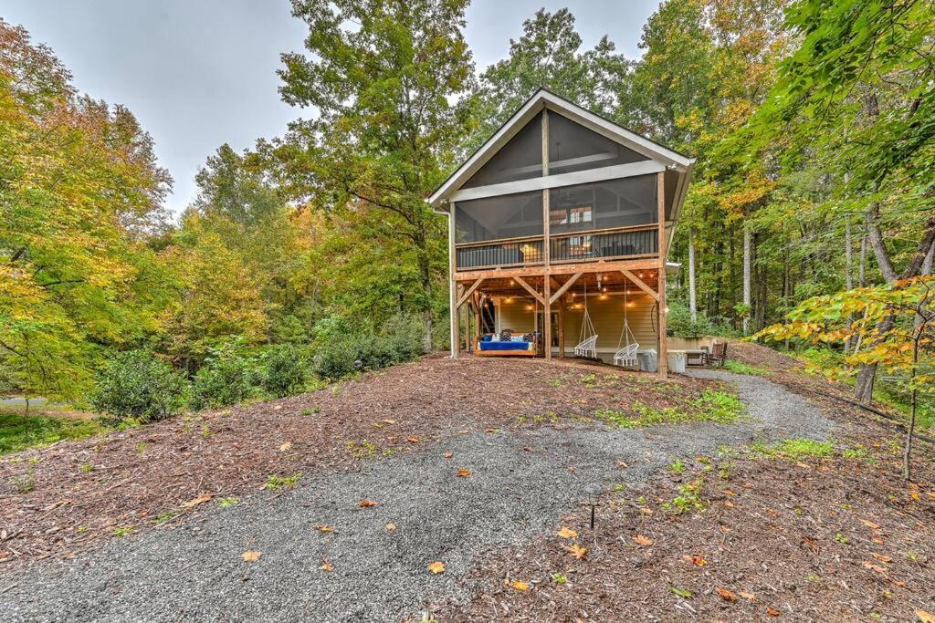 The Cove Retreat- Hot Tub/Screened Porch/Game Room Lake Lure Ngoại thất bức ảnh